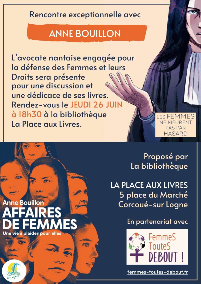 Rencontre avec Anne Bouillon