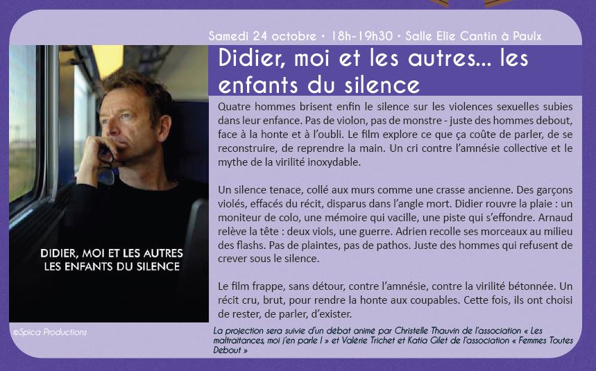 Ciné débat sur les violences sexuelles